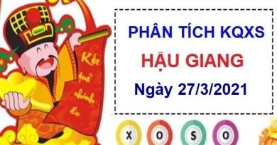 Phân tích KQXSHG ngày 27/3/2021