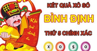 Soi cầu KQXS Bình Định chuẩn xác