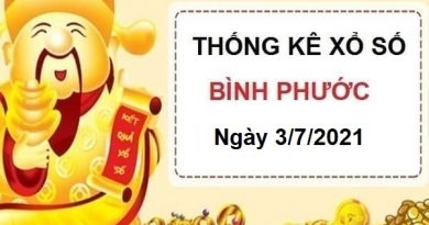 Thống kê KQXSBP ngày 3/7/2021