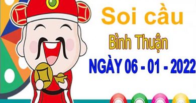 Soi cầu XSBTH ngày 6/1/2022