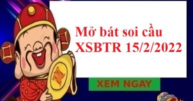 Mở bát soi cầu XSBTR 15/2/2022