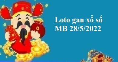 Loto gan xổ số miền Bắc 28/5/2022