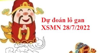 Dự đoán lô gan KQXSMN 28/7/2022