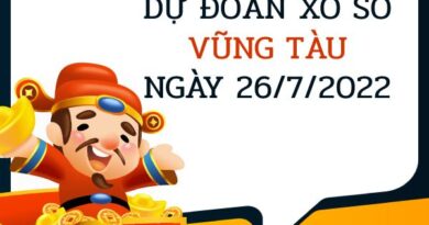 Dự đoán kết quả xổ số Vũng Tàu ngày 26/7/2022 thứ 3 hôm nay