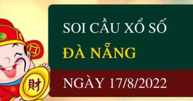 Soi cầu xổ số Đà Nẵng ngày 17/8/2022 thứ 4 hôm nay