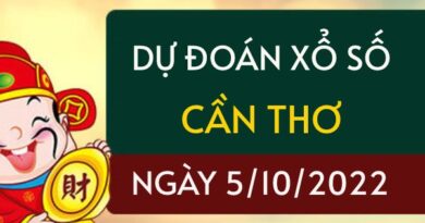 Dự đoán kết quả xổ số Cần Thơ ngày 5/10/2022 thứ 4 hôm nay