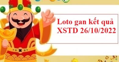 Loto gan kết quả XSTD 26/10/2022