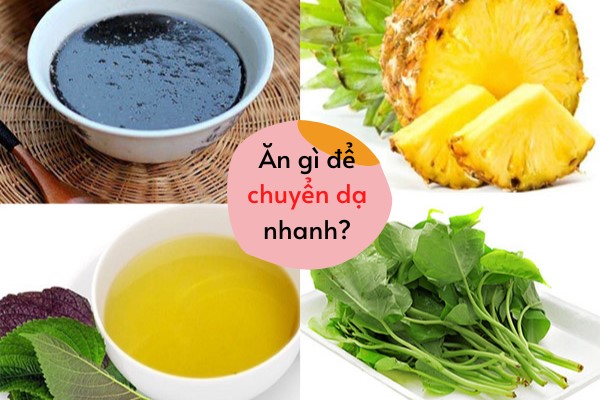 Ăn gì để chuyển dạ nhanh