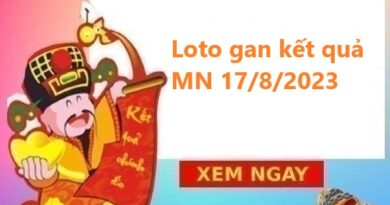 Loto gan kết quả miền Nam 17/8/2023