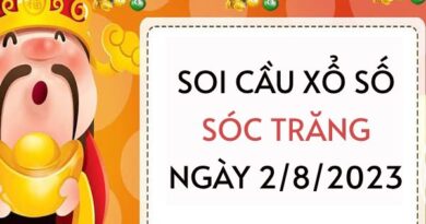 Soi cầu bạch thủ xổ số Sóc Trăng ngày 2/8/2023 thứ 4 hôm nay