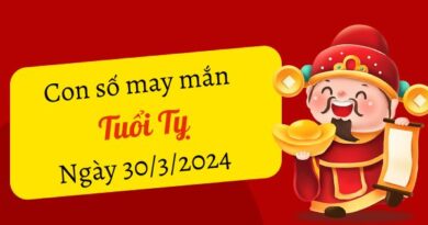 Tổng hợp con số may mắn tuổi Tỵ hôm nay ngày 30/3/2024