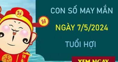 Con số may mắn tuổi Hợi 7/5/2024 có ngay chuỗi lộc vàng