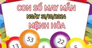 Con số may mắn mệnh Hỏa 31/10/2024 hốt lộc đầy túi