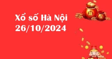 Xổ số Hà Nội 26/10/2024